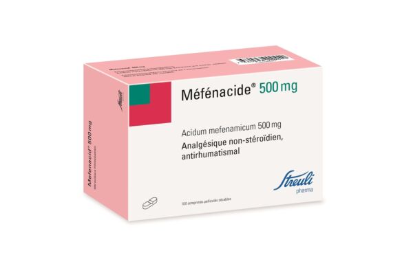 Méfénacide cpr pell 500 mg sécables 100 pce