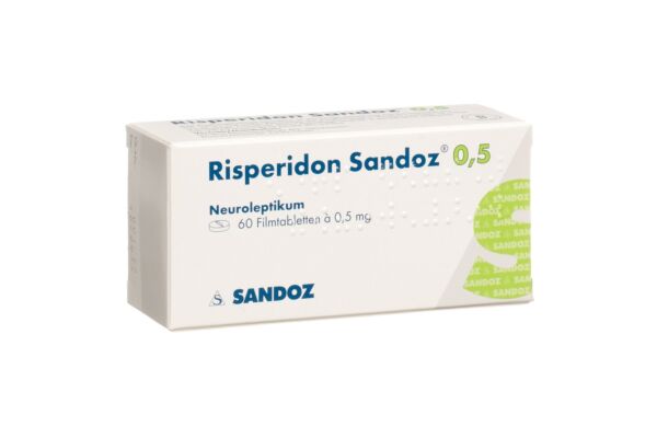 Risperidon Sandoz Filmtabl 0.5 mg 60 Stk