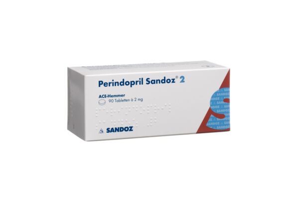 Périndopril Sandoz cpr 2 mg 90 pce