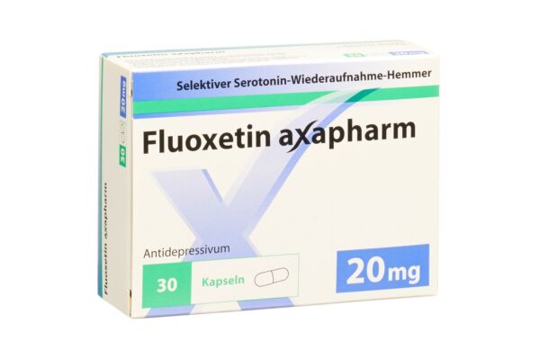 Fluoxetin axapharm Kaps 20 mg 30 Stk