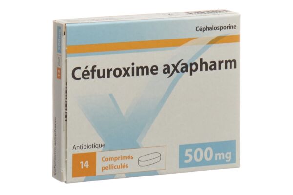 Cefuroxim Axapharm Filmtabl 500 mg 14 Stk