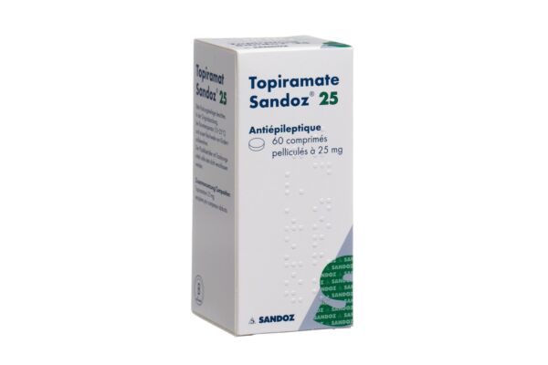 Topiramat Sandoz Filmtabl 25 mg Ds 60 Stk