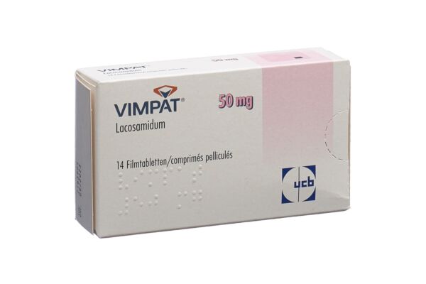 Vimpat cpr pell 50 mg 14 pce