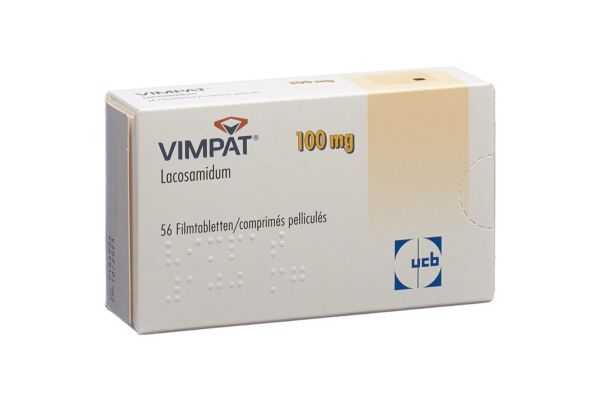 Vimpat cpr pell 100 mg 56 pce