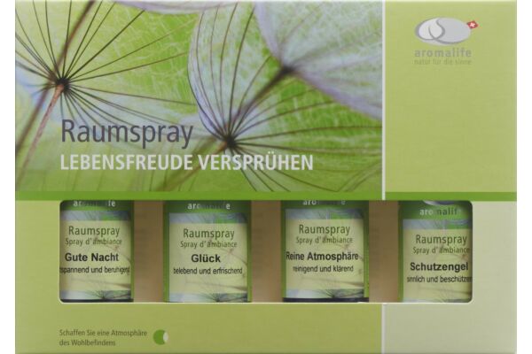 Aromalife Geschenkset Raumspray 4x30ml