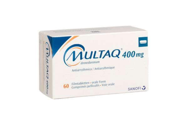 Multaq cpr pell 400 mg 60 pce