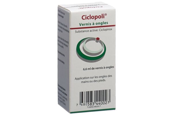 Ciclopoli Nagellack 8 % Fl 6.6 ml