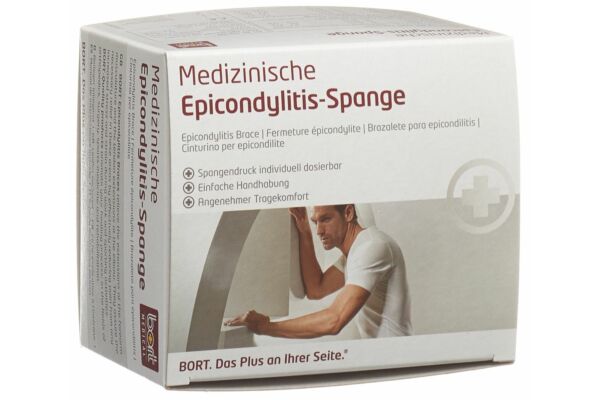 Bort Stabilo Epicondylitis Spange Gr1 silber