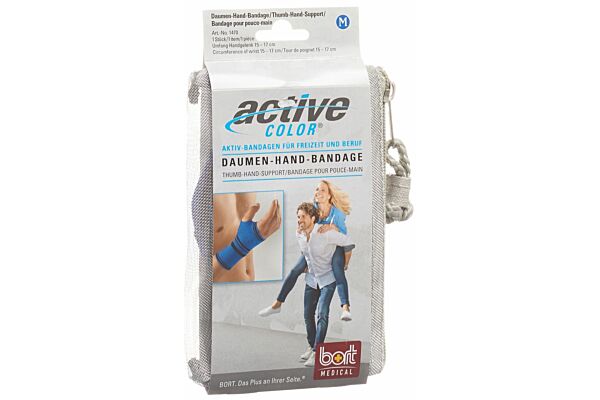 Bort ActiveColor bandage pour pouce et main S bleu