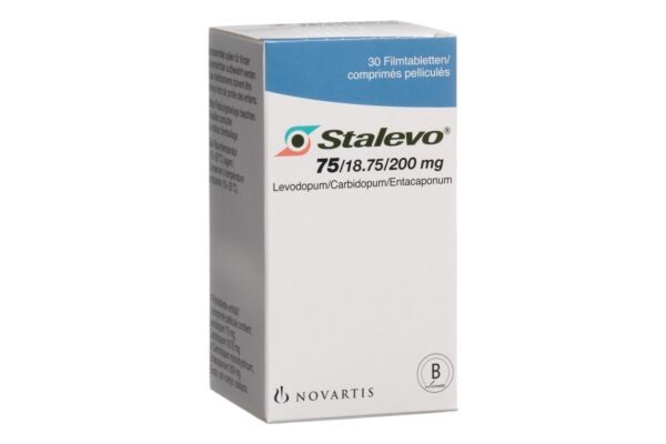 Stalevo cpr pell 75/18.75/200mg bte 30 pce