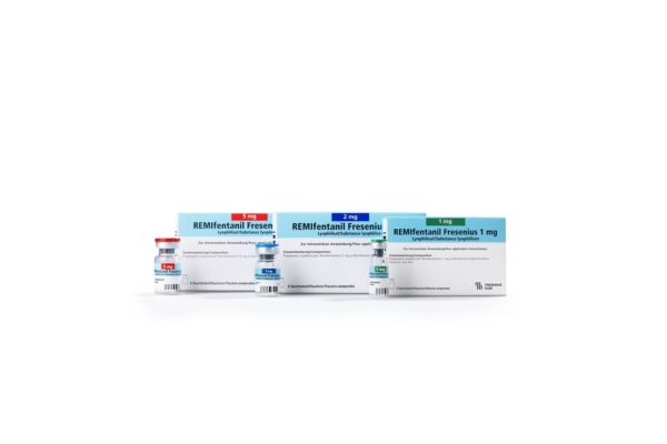 Remifentanil Fresenius Trockensub 1 mg Durchstf 5 Stk