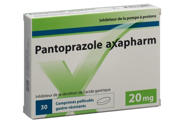 Pantoprazol axapharm Tabl 20 mg 30 Stk