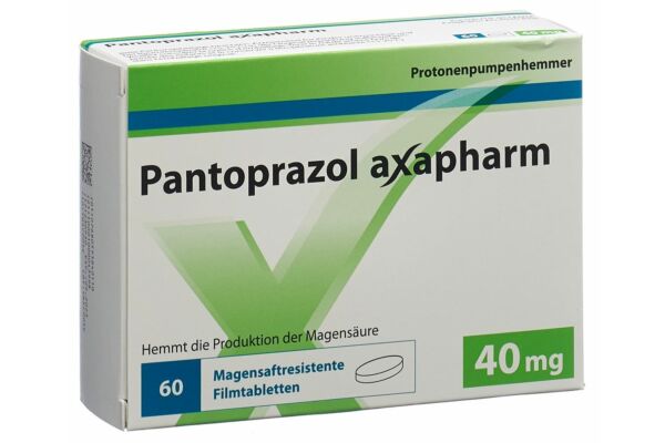 Pantoprazol axapharm Tabl 40 mg 60 Stk