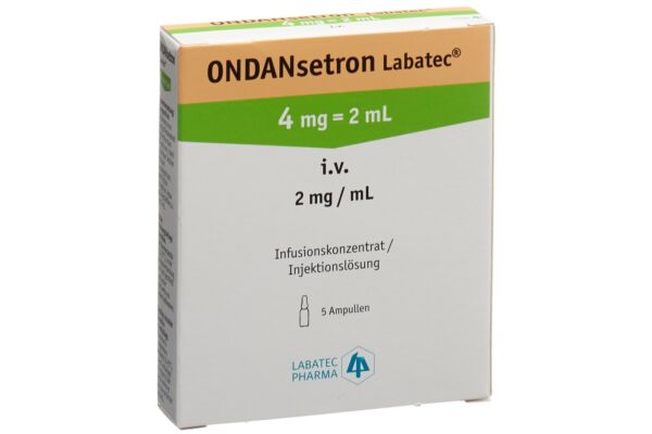 Ondansetron Labatec Inf Konz 4 mg/2ml 5 Amp 2 ml