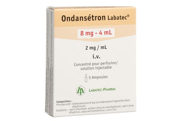 Ondansetron Labatec conc perf 8 mg/4ml 5 amp 4 ml