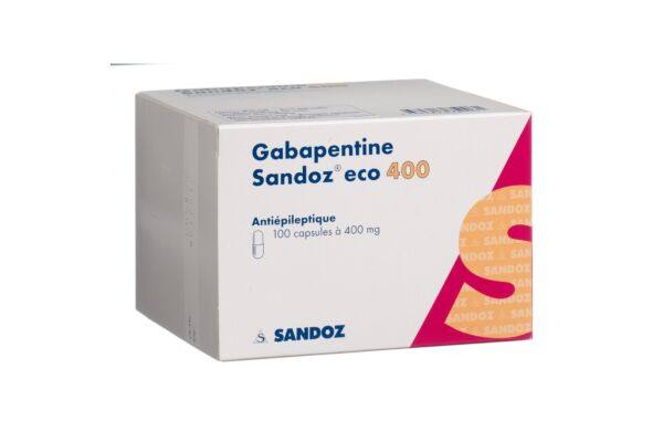 Gabapentine Sandoz eco caps 400 mg 100 pce