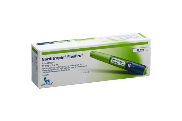 Norditropin FlexPro Inj Lös 15 mg Fertpen 1.5 ml