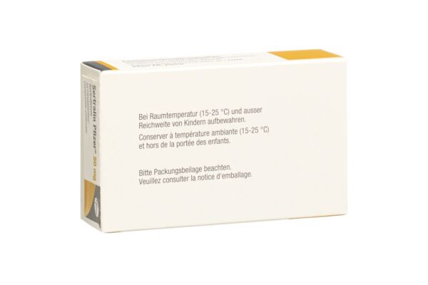 Sertralin Pfizer cpr pell 50 mg 10 pce