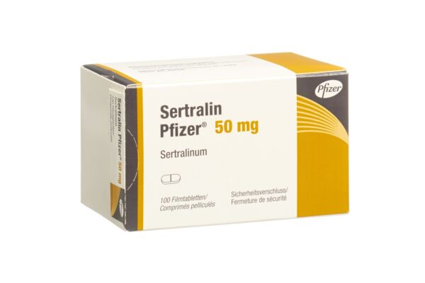 Sertralin Pfizer Filmtabl 50 mg 100 Stk