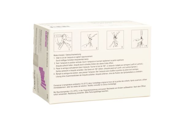 Ropivacain Sintetica sol inj 10 mg/ml 20ml ampoules 10 pce