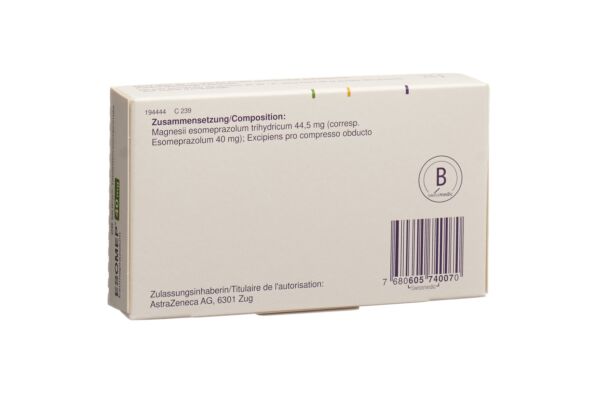 Esomep MUPS cpr 40 mg 28 pce