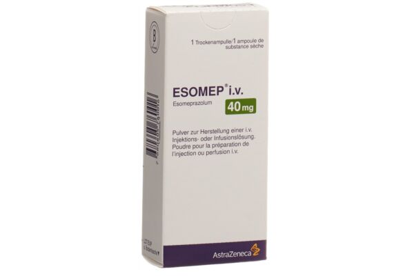 Esomep i.v. subst sèche 40 mg amp