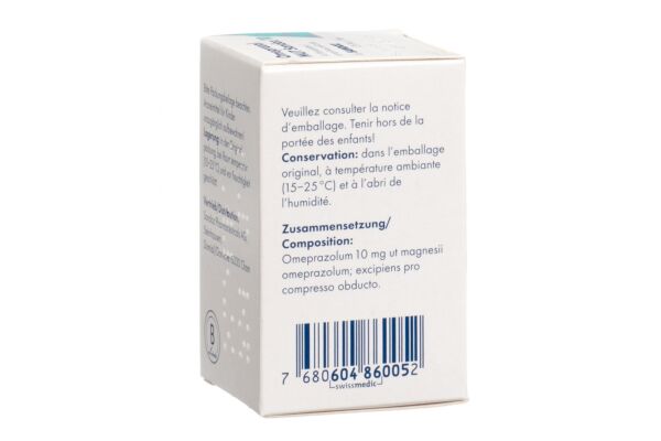 Omeprazol MUT Sandoz Filmtabl 10 mg Ds 14 Stk