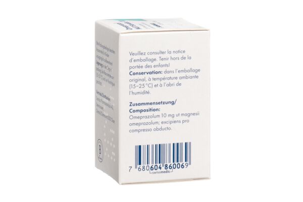 Omeprazol MUT Sandoz Filmtabl 10 mg Ds 28 Stk