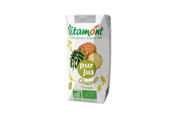 Vitamont Ananas reiner Fruchtsaft 200 ml