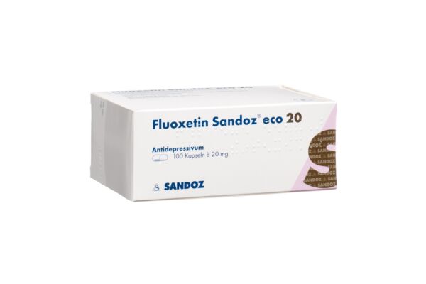 Ordinare online Fluoxetin Sandoz eco Kaps 20 mg 100 Stk su ricetta