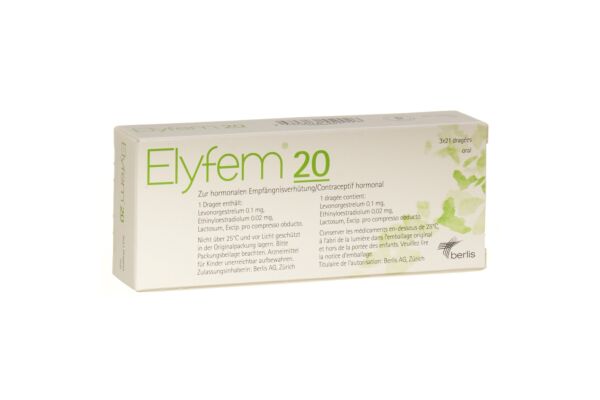 Elyfem 20 drag 3 x 21 pce