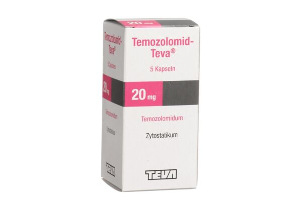 Temozolomid-Teva caps 20 mg fl 5 pce