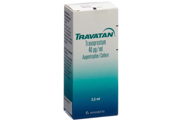 Travatan Gtt Opht 40 mcg/ml Fl 2.5 ml