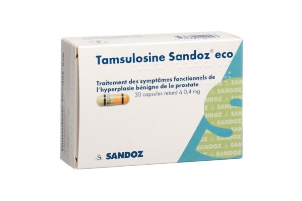 Tamsulosine Sandoz eco caps ret 0.4 mg 30 pce