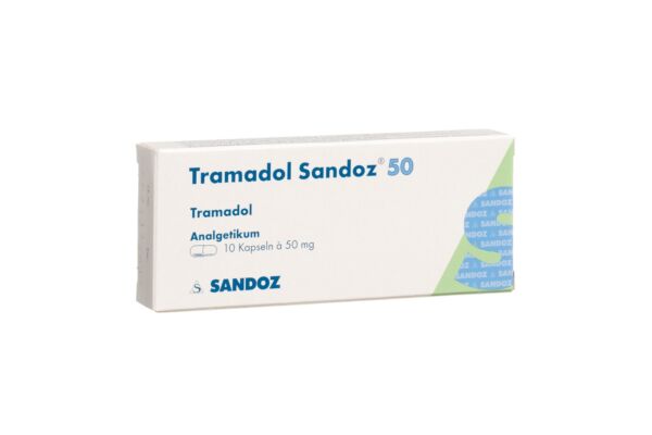 Tramadol Sandoz Kaps 50 mg 10 Stk