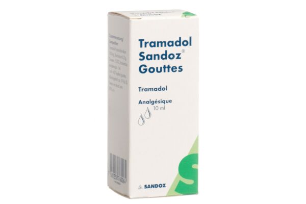 Tramadol Sandoz gouttes 100 mg/ml fl 10 ml