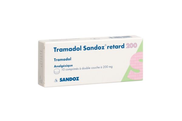 Tramadol Sandoz Ret Tabl 200 mg 10 Stk