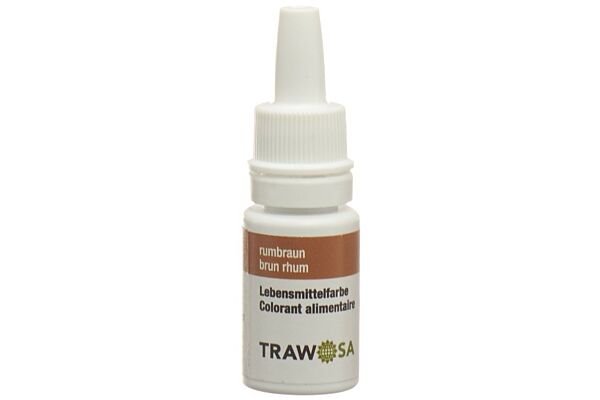 Trawosa colorant alimentaire brun rhum 10 ml