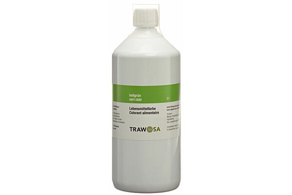 Trawosa colorant alimentaire vert clair fl 1000 ml