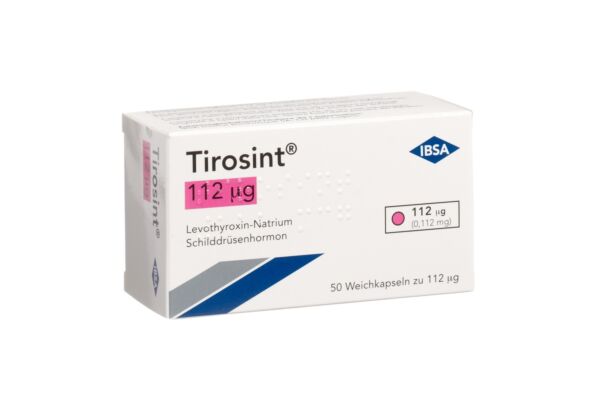 Tirosint caps moll 112 mcg 50 pce