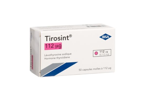 Tirosint caps moll 112 mcg 50 pce