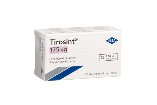 Tirosint caps moll 175 mcg 50 pce