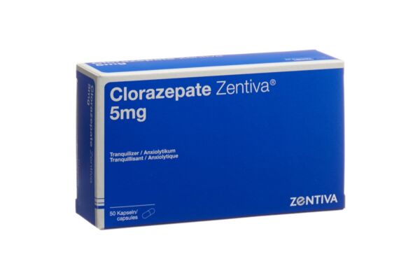 Clorazepate Zentiva caps 5 mg 50 pce