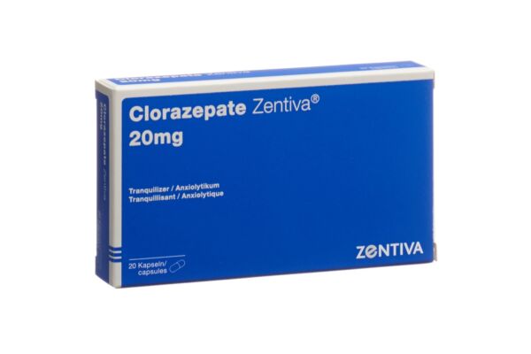 Clorazepate Zentiva caps 20 mg 20 pce