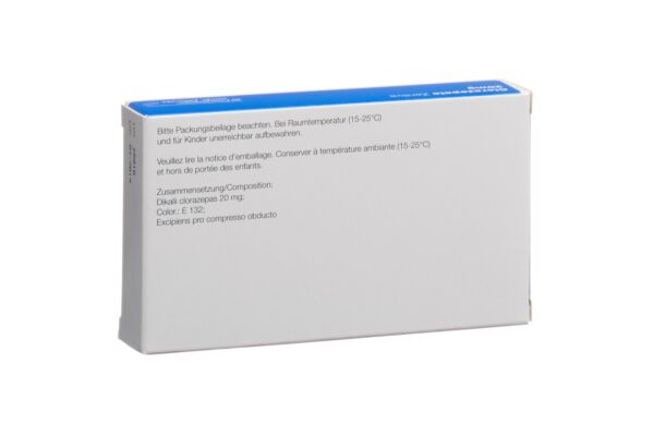 Clorazepate Zentiva cpr pell 20 mg 20 pce