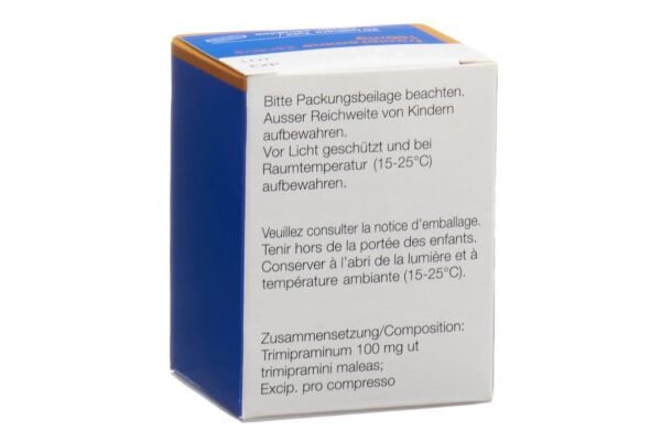 Trimipramine Zentiva cpr 100 mg bte 20 pce