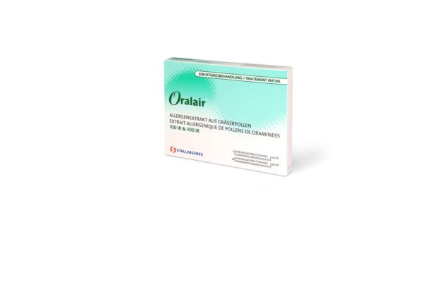 Oralair combipack cpr subling 100 IR/300 IR 31 pce