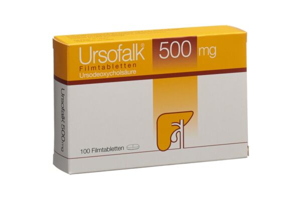 Ursofalk cpr pell 500 mg 100 pce