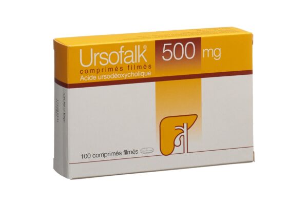 Ursofalk cpr pell 500 mg 100 pce