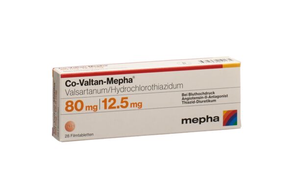 Co-Valtan-Mepha Filmtabl 80/12.5 mg 28 Stk